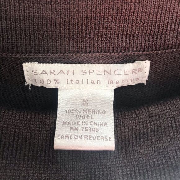 Sarah Spencer Merino Wool 100% Turtleneck - Picture 3 of 7